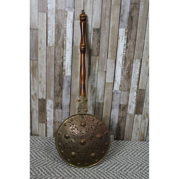 Vintage Copper Bed Warmer - Picture 1 of 6